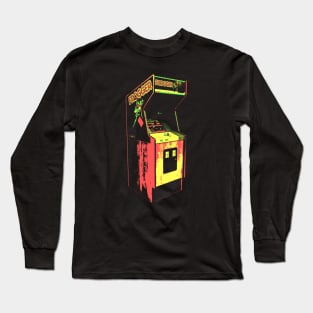 Frogger Retro Arcade Game 2.0 Long Sleeve T-Shirt